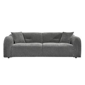 Three-seater sofa Junoa HM3333.01 gray fabric 228X89X74ВСМ.