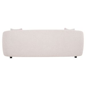 Three-seater sofa Nord HM3321.02 light beige fabric 230X96X75 cm.