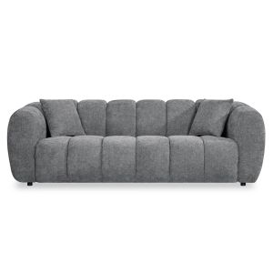 Three-seater sofa Opale SM3319.01 gray fabric 230X96X76ВСМ.