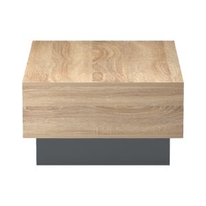 Coffee table Dekost in sonoma-anthracite color 105x50x32cm