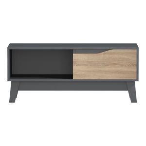 Judas coffee table in anthracite-sonoma 90x45x38.5 cm
