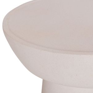 Холна маса Pirson HM18155.02 от фиброцимент в бяло - D60X36Hсм.