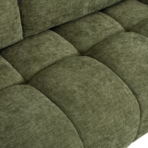 CORNER SOFA (RIGHT) COVEN HM3266.14R GREEN FABRIC 298X102-208X85CM.