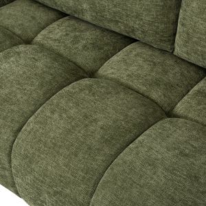 CORNER SOFA (LEFT) COVEN HM3266.14L GREEN FABRIC 298X102-208X85CM.