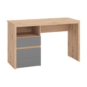 Desk Hipatia 2F Lp Artisan - graphite gray, 127X51X77CM
