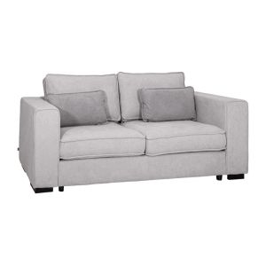 Two-seater sofa Huelva beige fabric 181X93X86CM