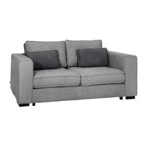 Two-seat sofa Huelva gray payment 181X93X86CM