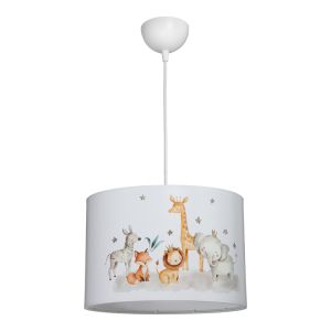 Children's chandelier Tots Led E27 multi-colored Pvc D30X20CM