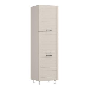 Кухненски шкаф Drina BD60 Ur бял-пясъчен гланцов цвят 60X58X214СМ