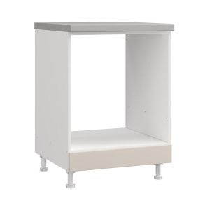 Кухненски шкаф Drina D60 Ur бяло-пясъчен гланцов цвят 60X55X82СМ