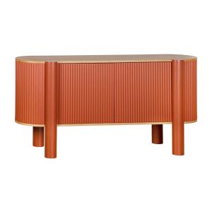 Oval buffet Elington natural-orange 160X40X80CM