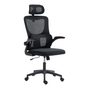 Office chair Mainz Mesh black color 50X60X112-122CM