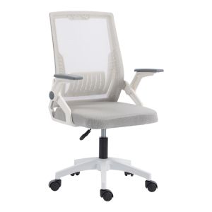 Office chair Penza white - mesh gray 48X58X92-102CM
