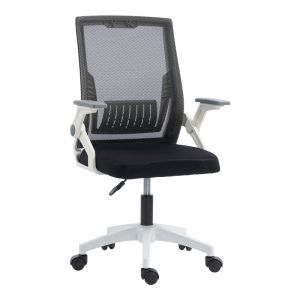 Office chair Penza white - black mesh 48X58X92-102CM