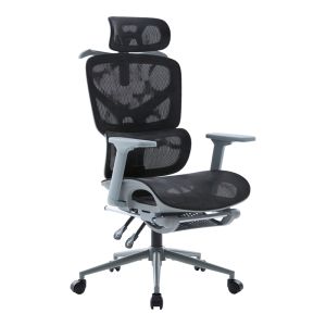 Office chair Vigo gray, mesh black, 52X70X118-124 cm