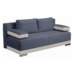Sofa bed Kron dark gray color 198X95X81CM