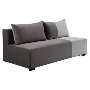 Sofa bed Mirello gray with light gray 198X95X81CM