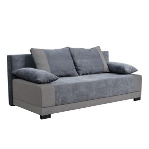 Sofa bed Quatro dark gray 200X88X77CM