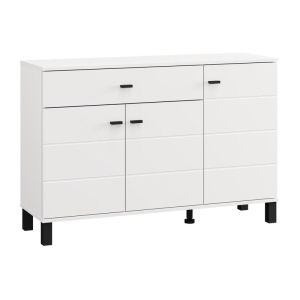Chest of drawers 115 3K1F3V white color 116X35X78CM