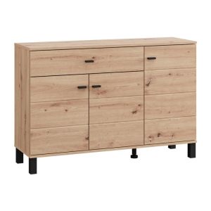 Chest of drawers 115 3K1F3V artisan oak color 116X35X78CM