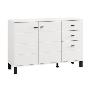 Chest of drawers 115 3K3F2V white color 116X35X78CM
