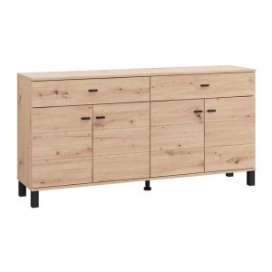 Chest of drawers 154 4K2F4V artisan oak color 154X35X78CM