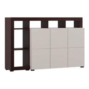 Argyll 154 3K3V Op cashmere with dark oak Taylor color 155X40X100CM