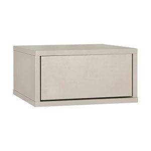 Wall-mounted bedside table Arbor cashmere color 39X34X20CM