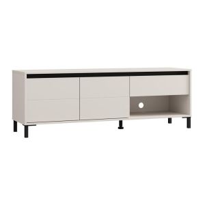 TV cabinet Marron Tv 150 3K1F2V cashmere-black matte 151X40X52CM