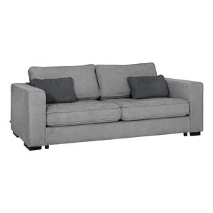 Three-seater sofa Huelva gray payment 231X93X86CM