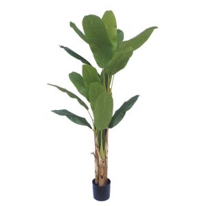 Triple banana tree Real Touch in a pot - H190CM 2/BOX