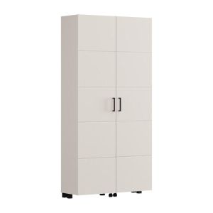 Шкаф за обувки Islay 91 2K H185 цвят кашмир 92X33X185СМ