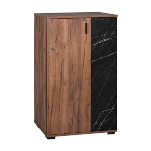 Valenor shoe cabinet evi - black marble color 69X34X120CM