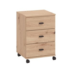 Cabinet with drawers, almond 38 3F Rs, Artisan color 39X35X56CM