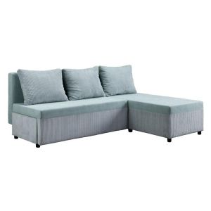 Corner sofa Luella mint color 202X152X80CM