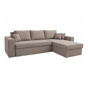 Corner sofa Mythos brown 280X210X80CM