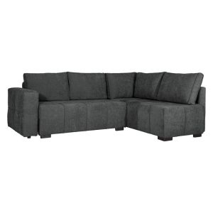 Corner sofa Space gray color 245X175X88CM