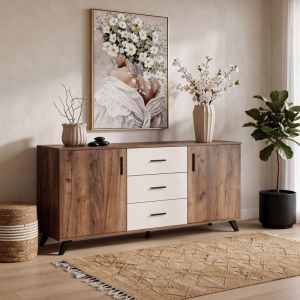 Miami sideboard in cashmere color 160X40X84CM