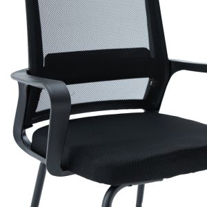 Palma mesh office chair, black, 46X52X94 cm