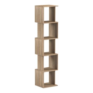 Bookcase Cubik Sonoma 35X30X161CM