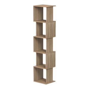 Bookcase Cubik Sonoma 35X30X161CM