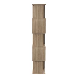Bookcase Cubik Sonoma 35X30X161CM
