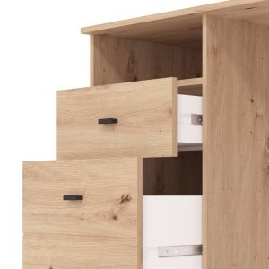 Desk Hipatia 2F Artisan, color 127X51X77CM