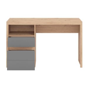 Desk Hipatia 2F Lp Artisan - graphite gray, 127X51X77CM