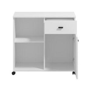 White chest of drawers Corby 77 2K 77X35X72CM
