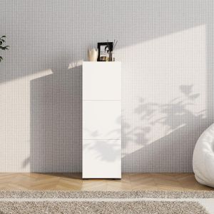 Showcase Argyll 1K1V 117 white color 39X35X117CM