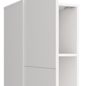 Showcase Argyll 1K1V 117 white color 39X35X117CM