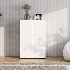 Showcase Argyll 2K2V 117 white color 77X35X117CM