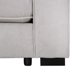 Two-seater sofa Huelva beige fabric 181X93X86CM