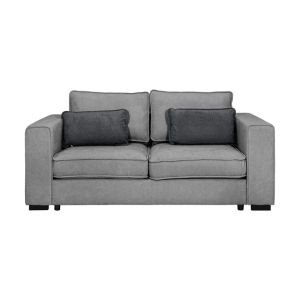 Two-seat sofa Huelva gray payment 181X93X86CM